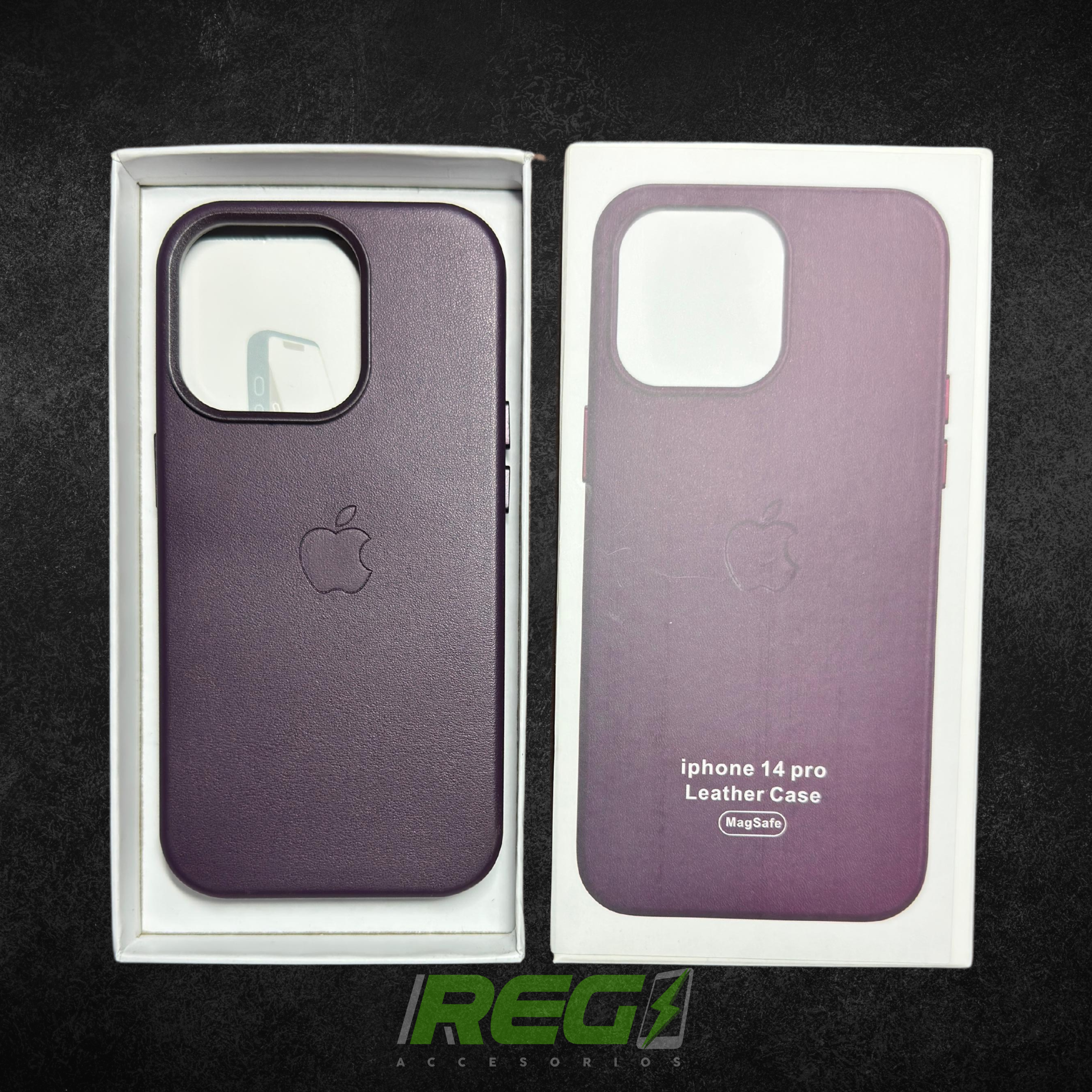 Leather case MagSafe e IC 14s