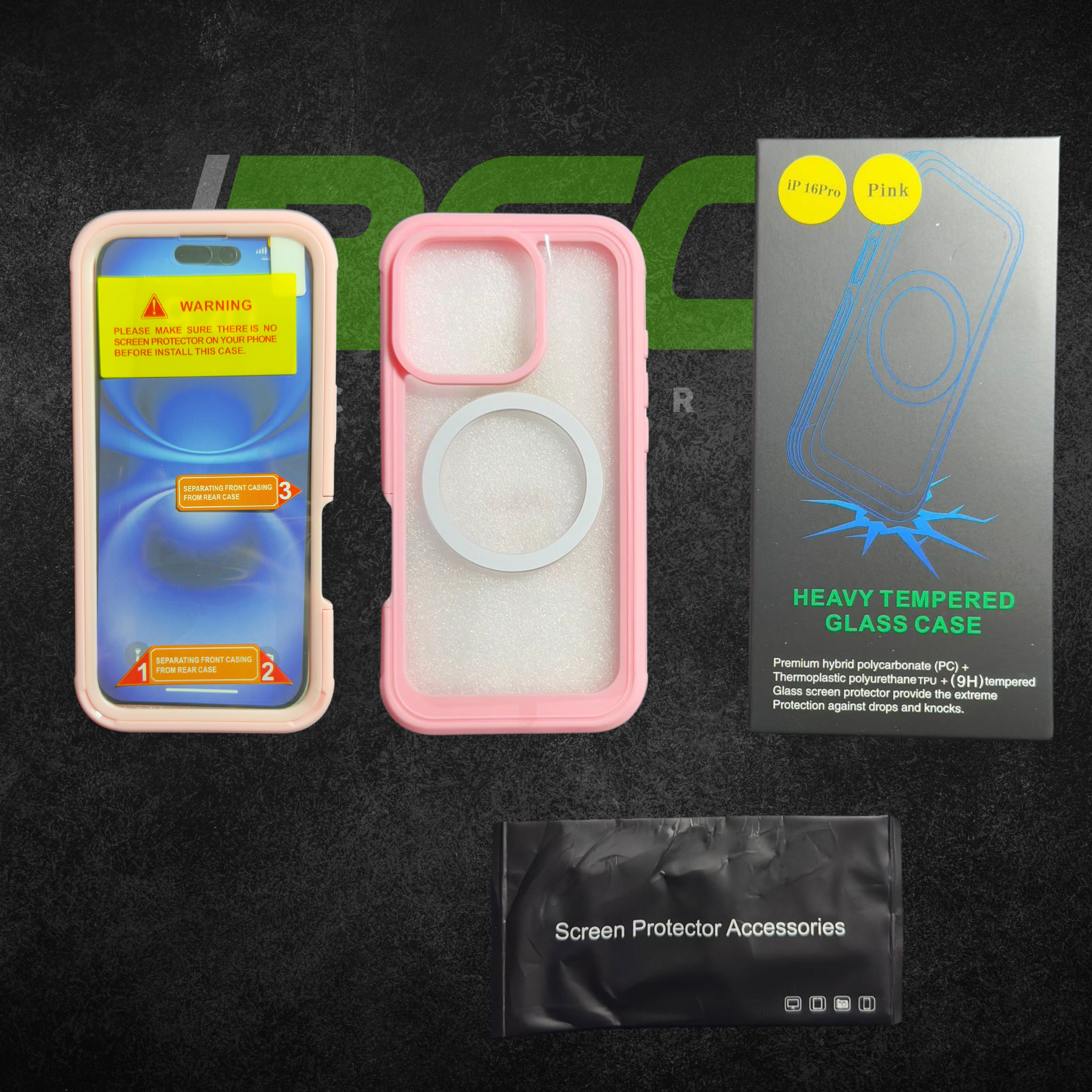 Uso rudo MagSafe 16 Pro