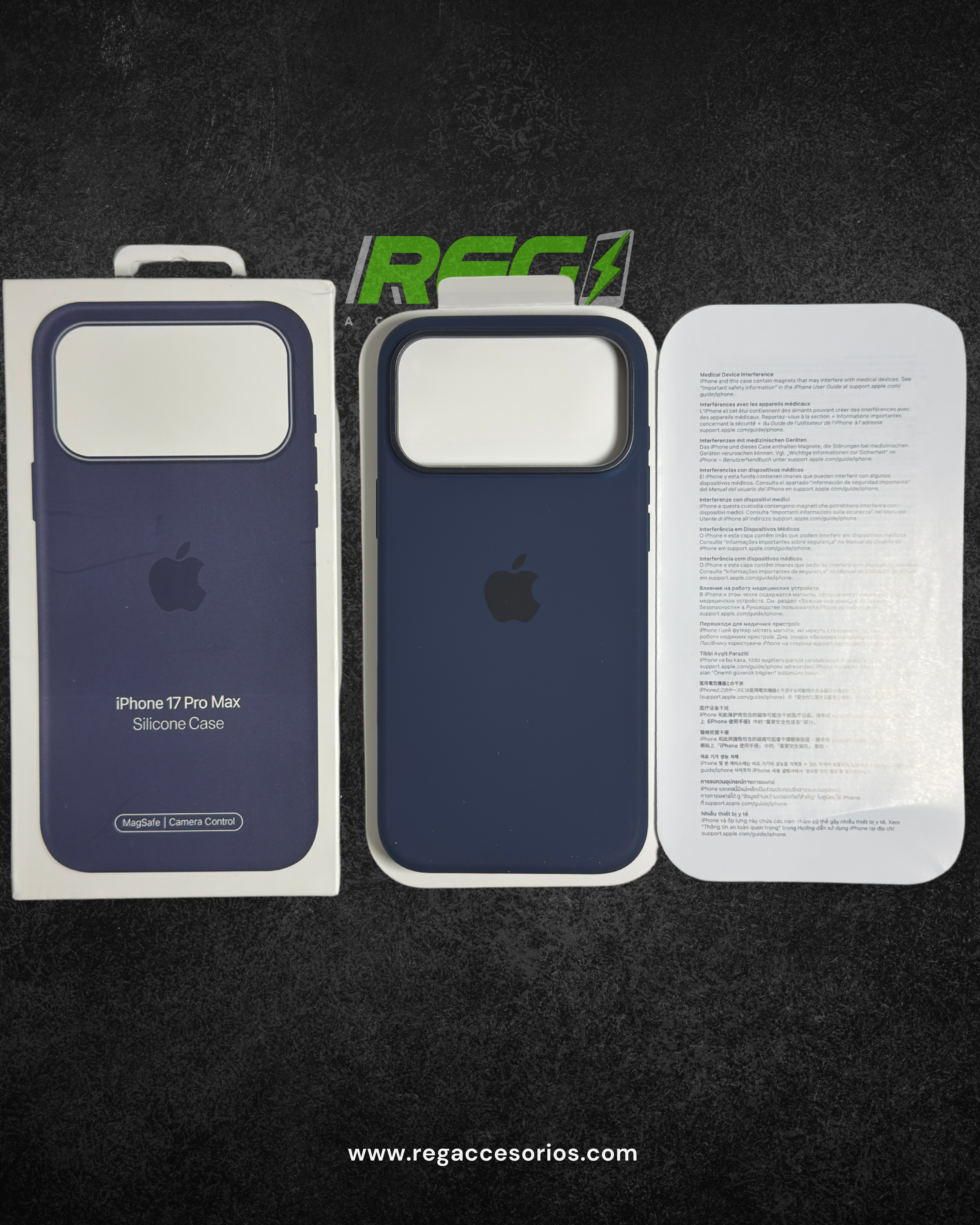 Silicone case iPhone 17 Pro Max