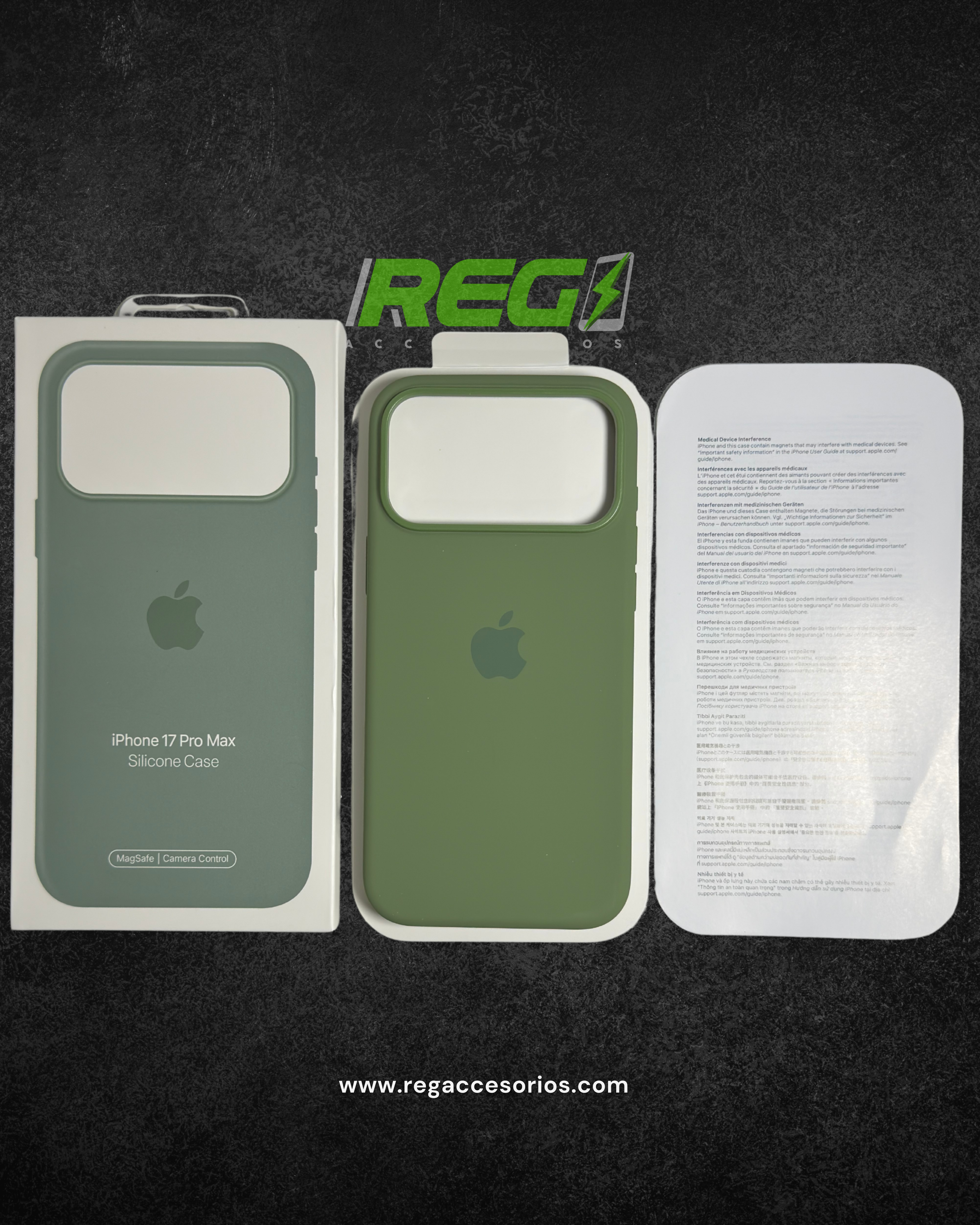 Silicone case iPhone 17 Pro Max