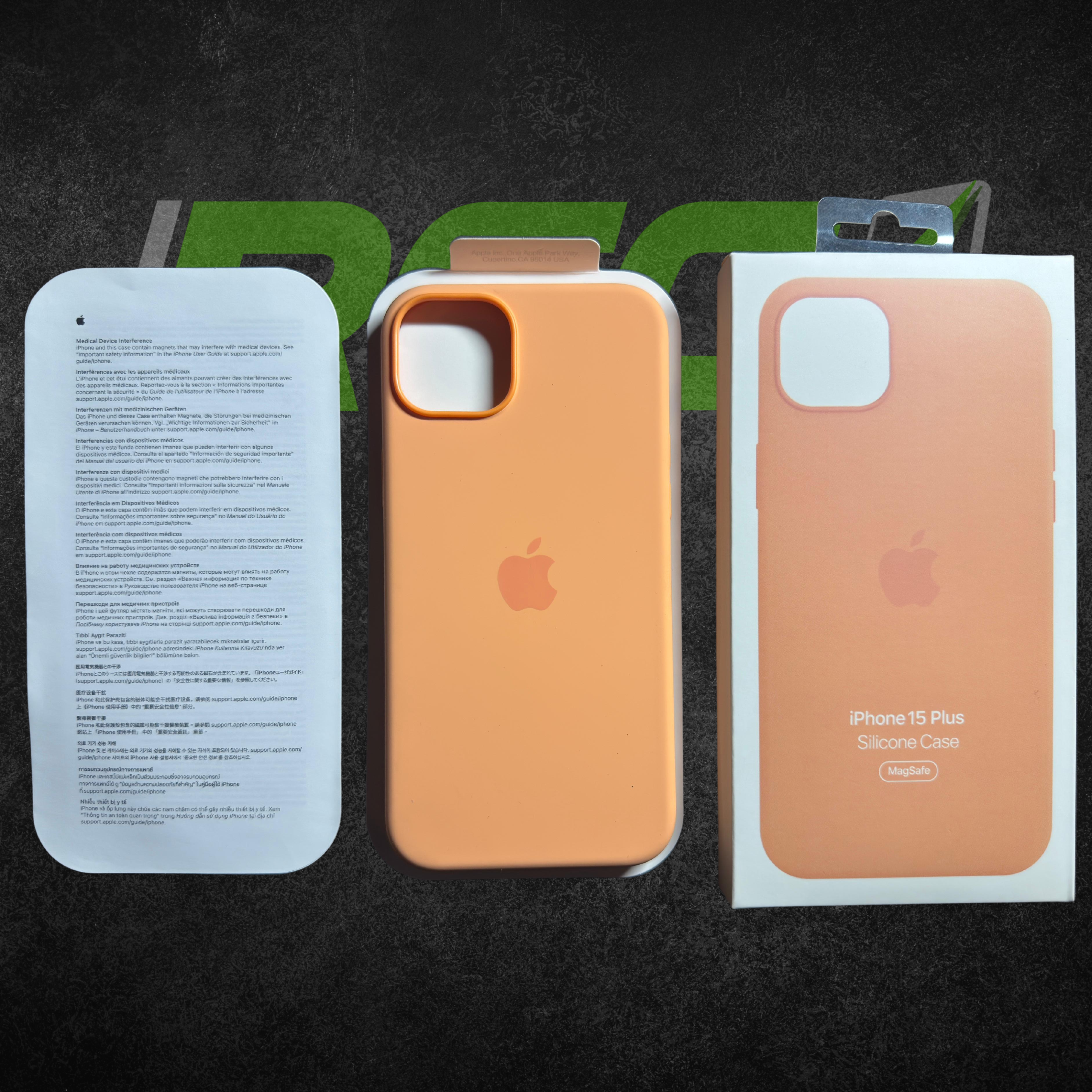 Silicone case iPhone 15 Plus