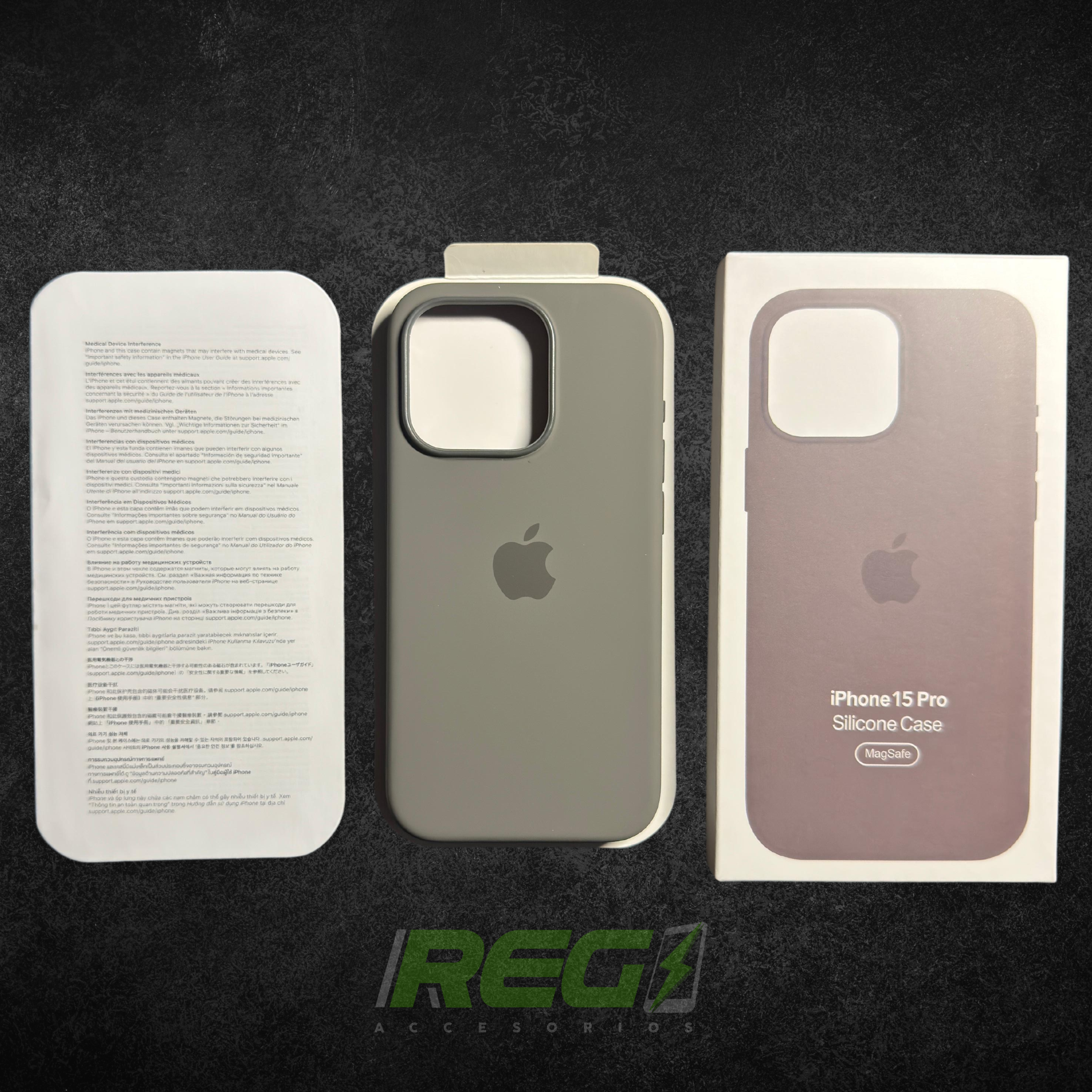 Silicone case iPhone 15 Pro