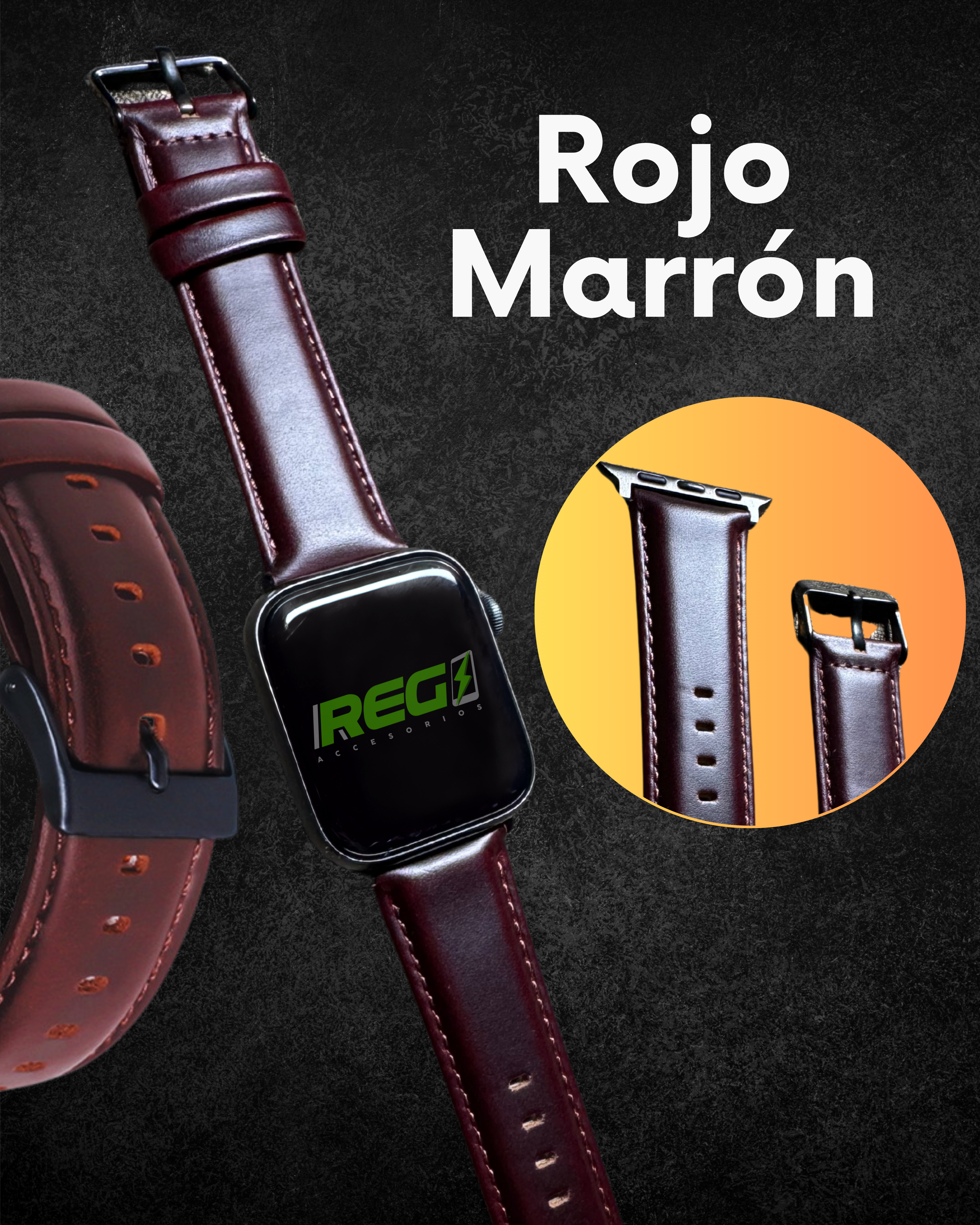 Extensibles de Piel Real para Apple Watch