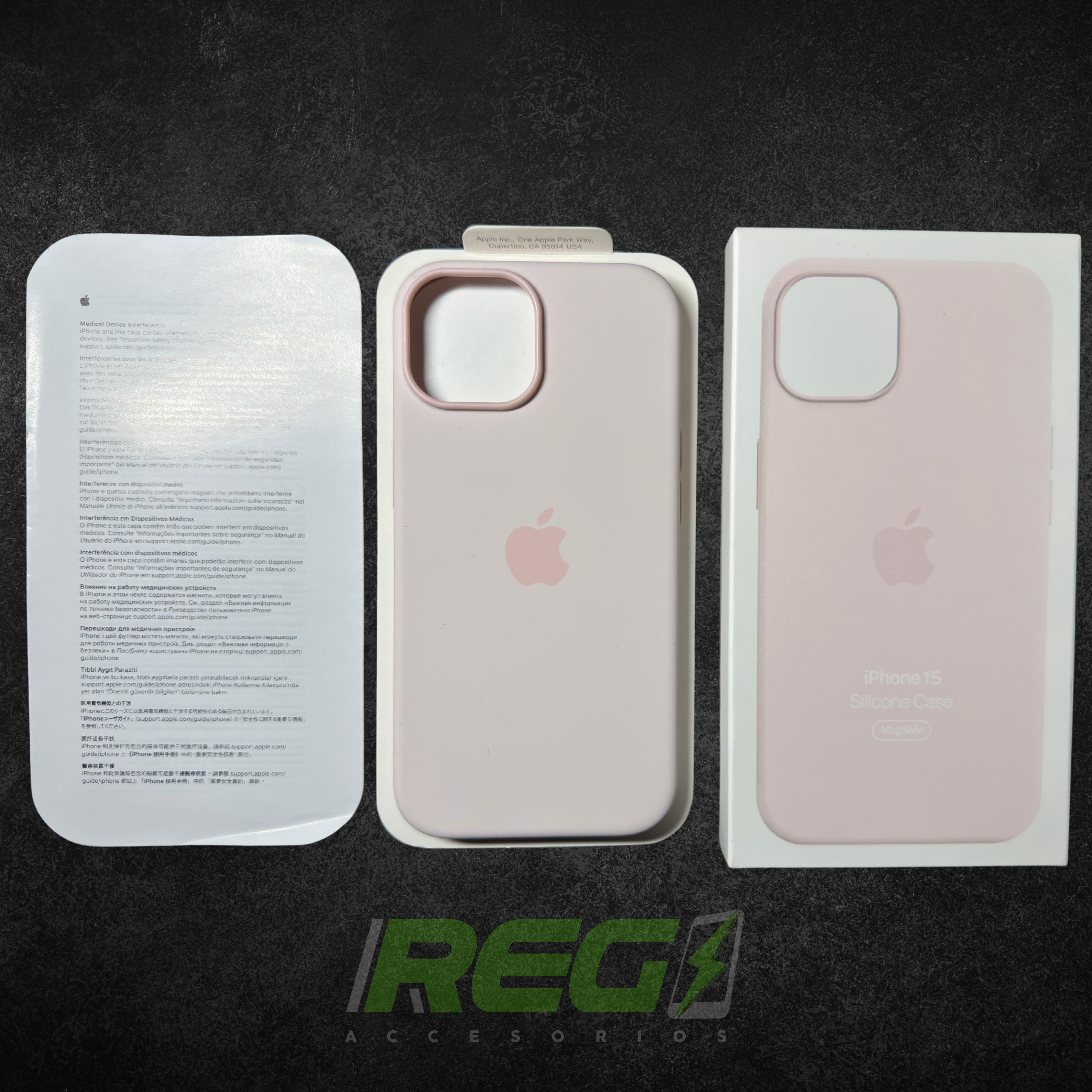 Silicone case iPhone 15