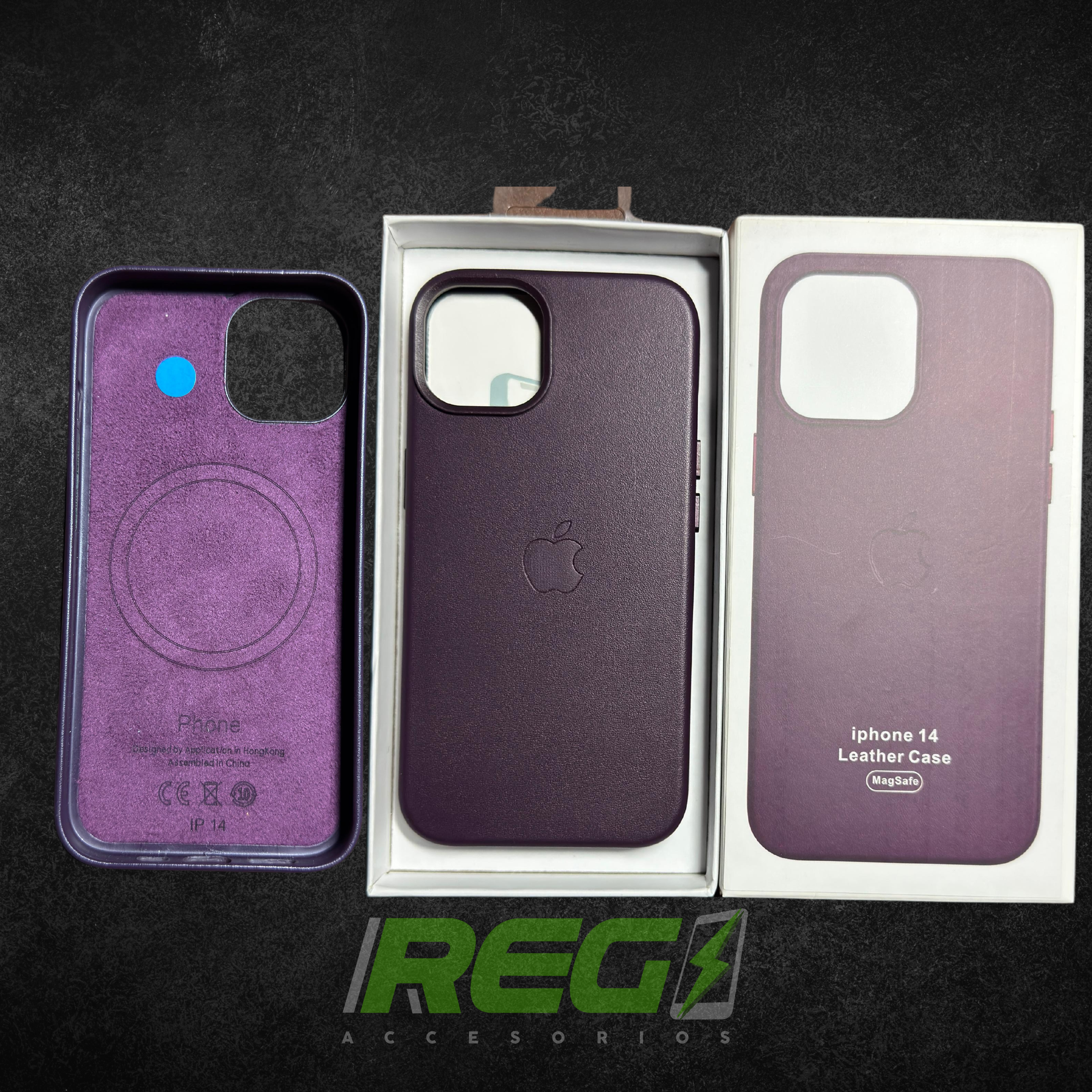 Leather case MagSafe e IC 14s