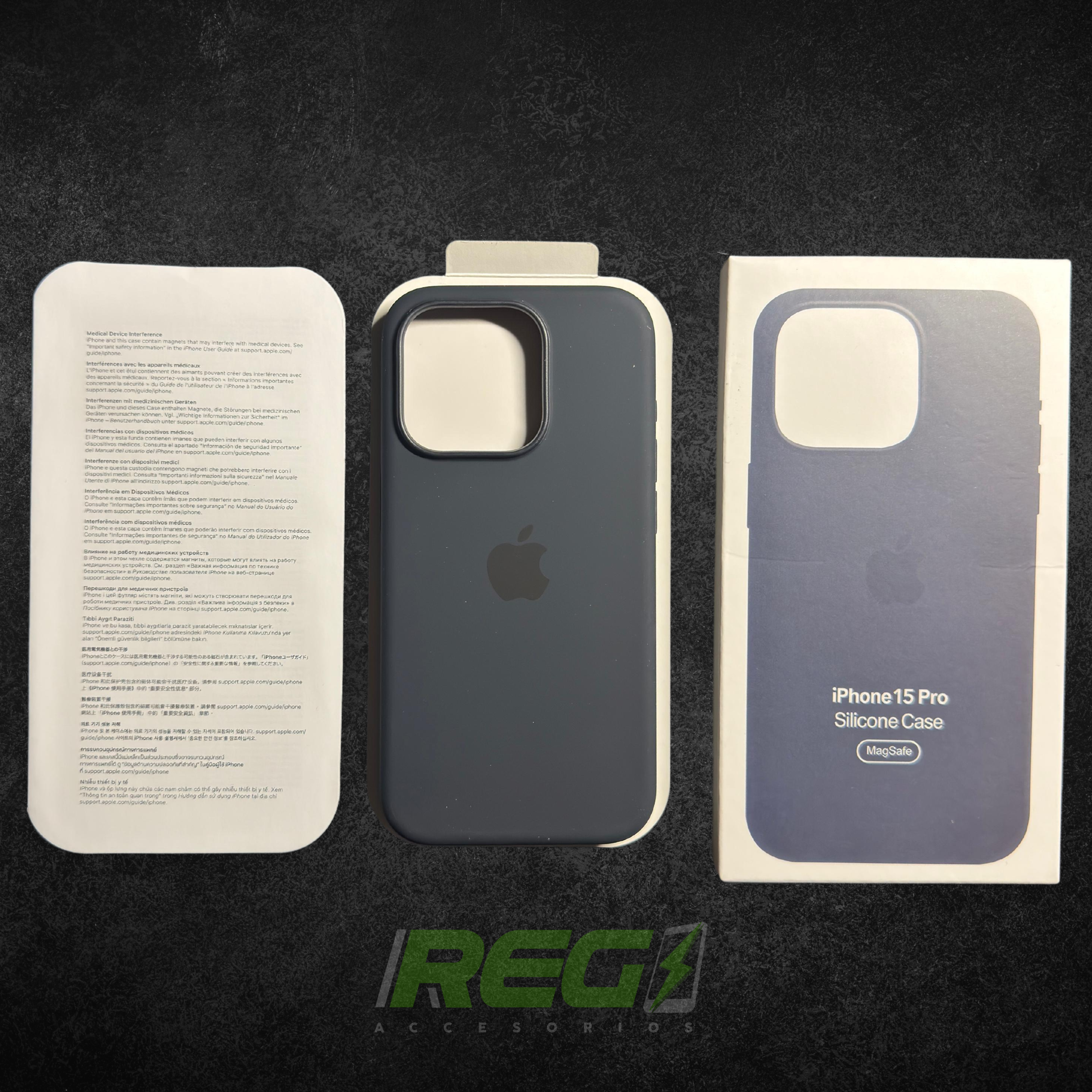 Silicone case iPhone 15 Pro