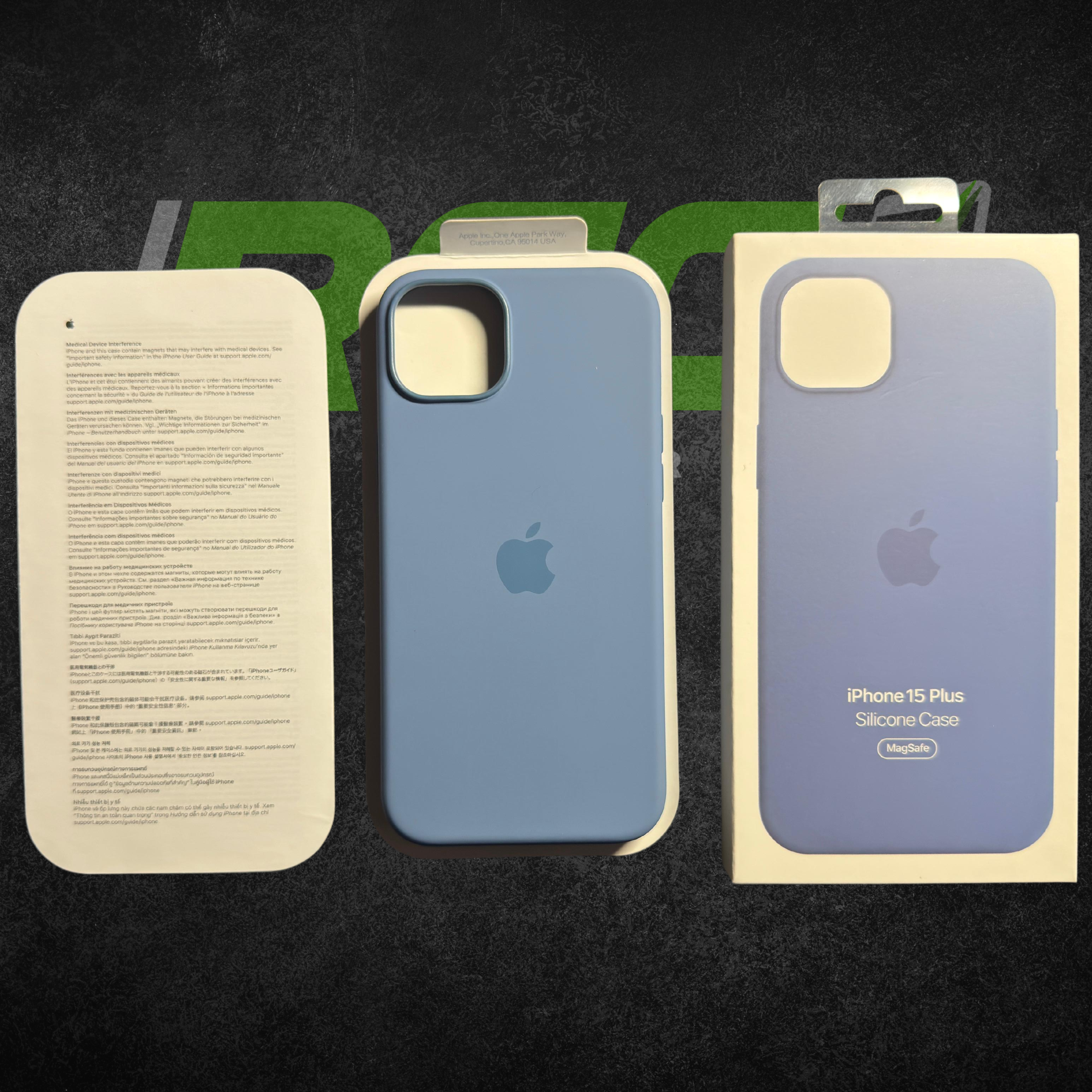 Silicone case iPhone 15 Plus