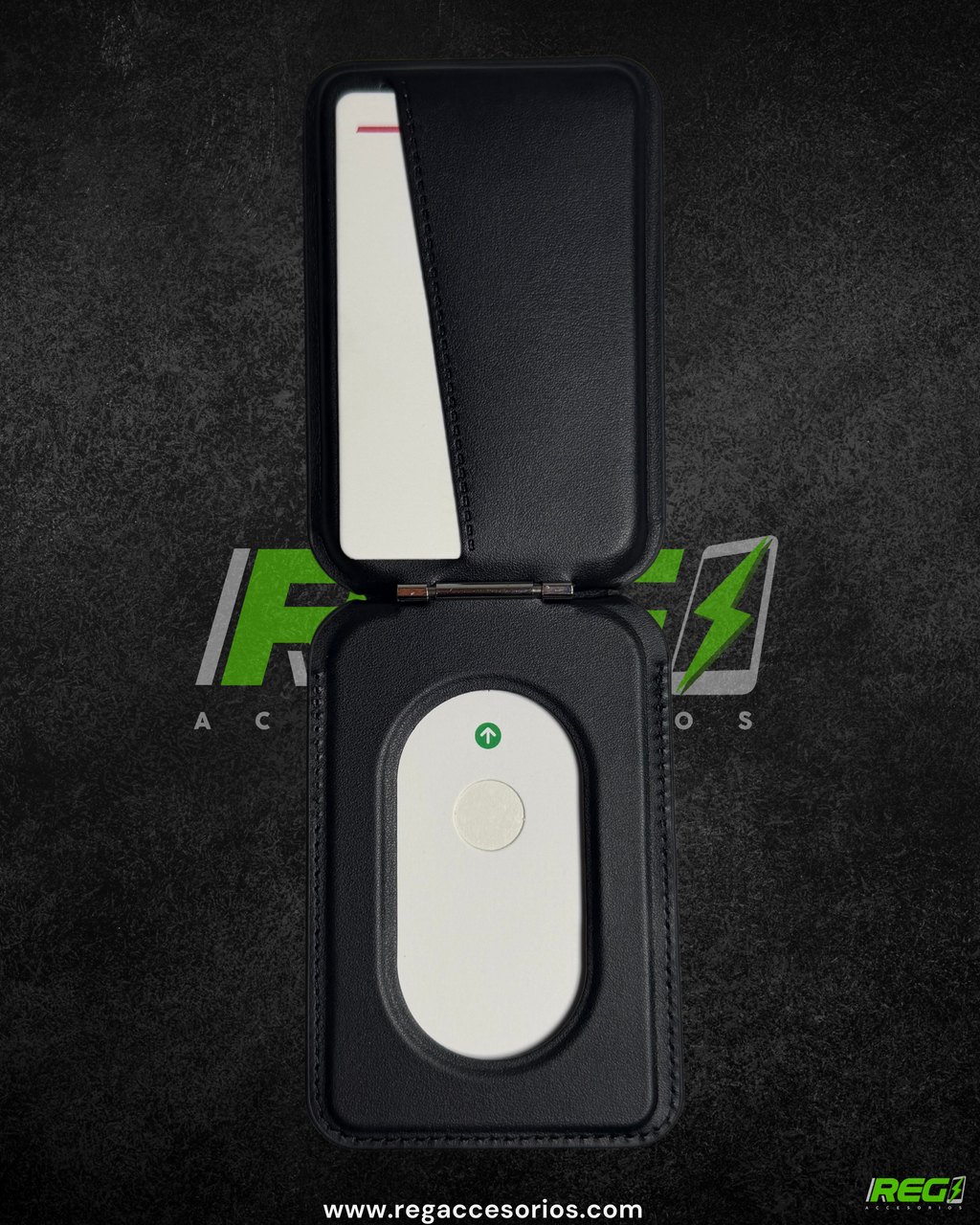 Magnetic Wallet Stand con Find My
