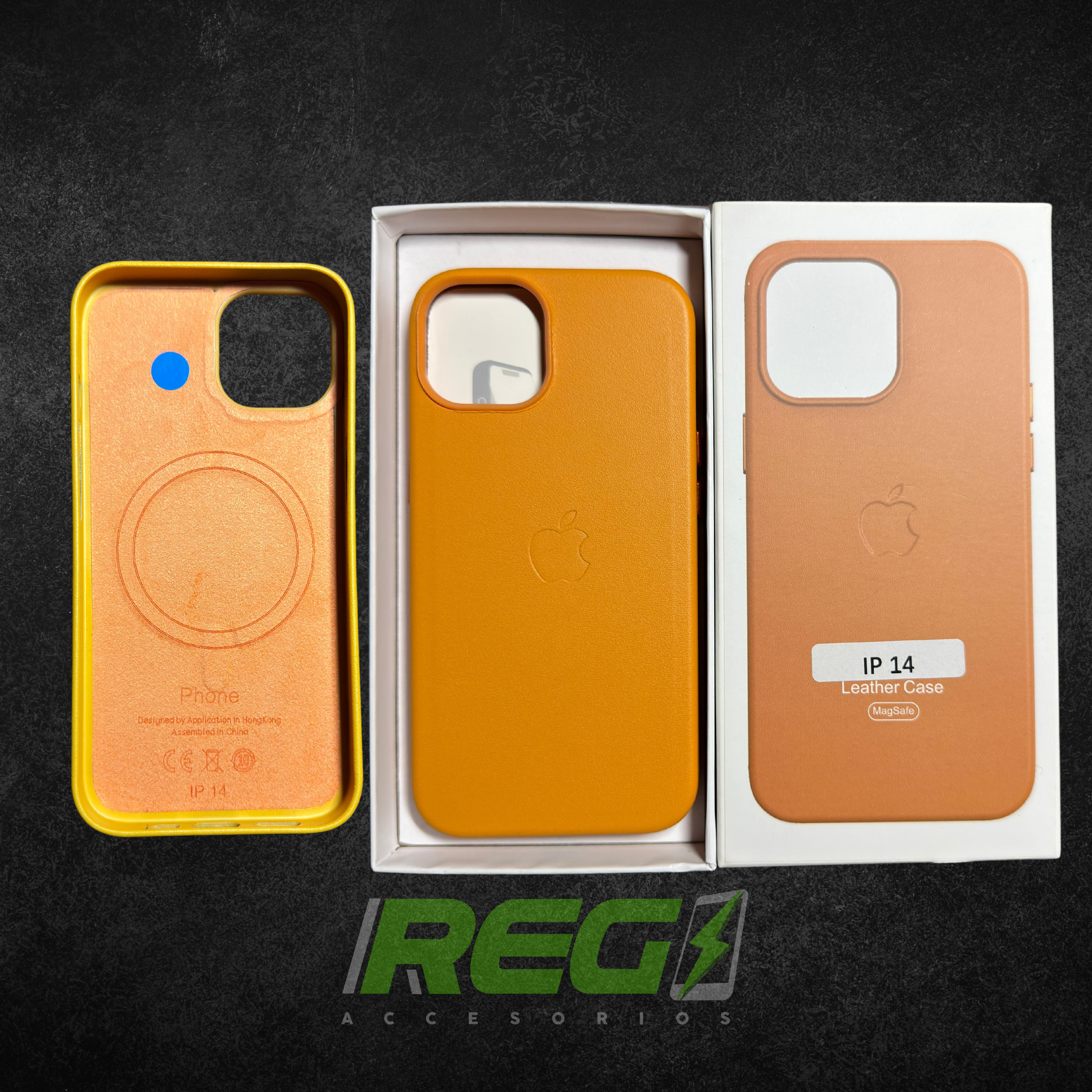 Leather case MagSafe e IC 14s