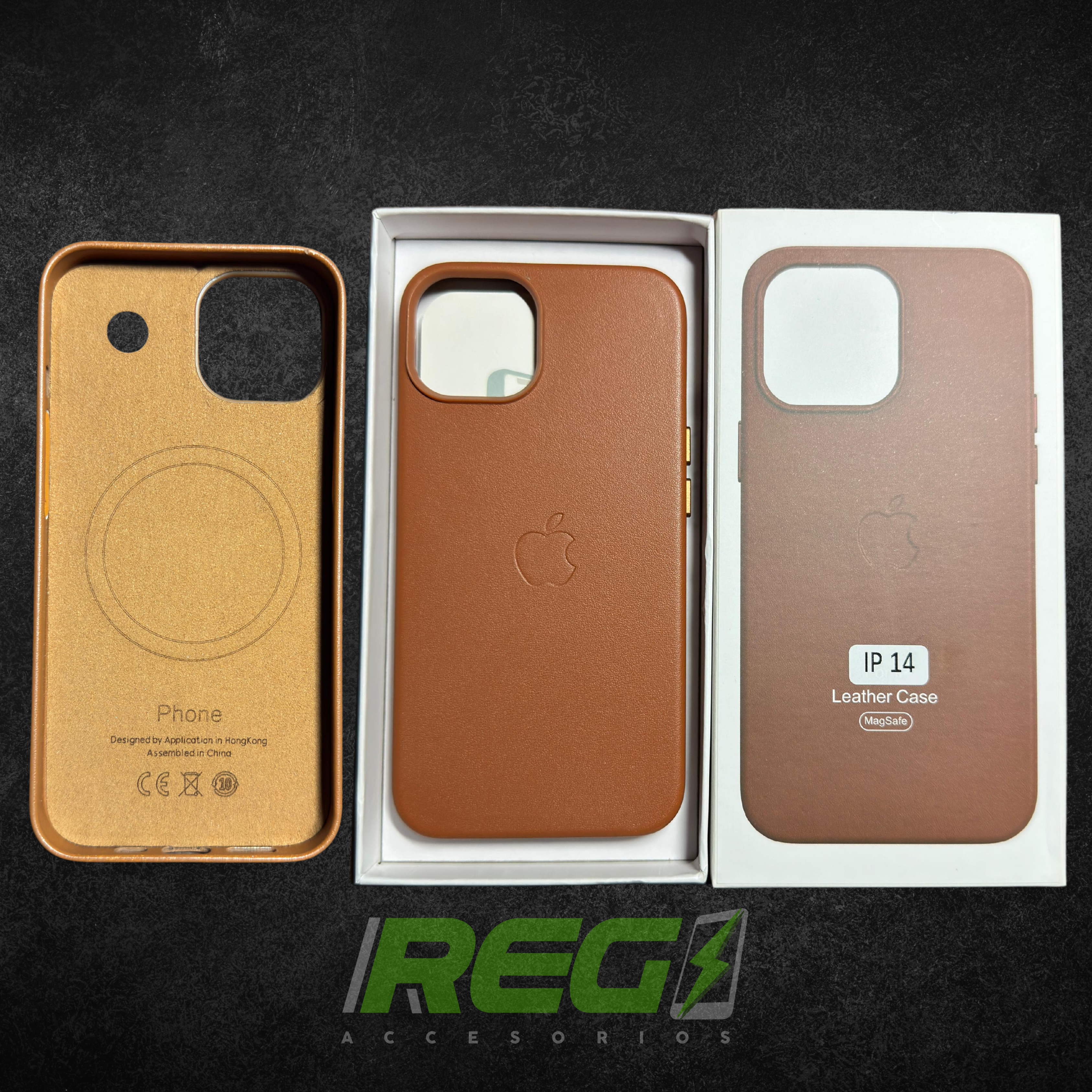 Leather case MagSafe e IC 14s