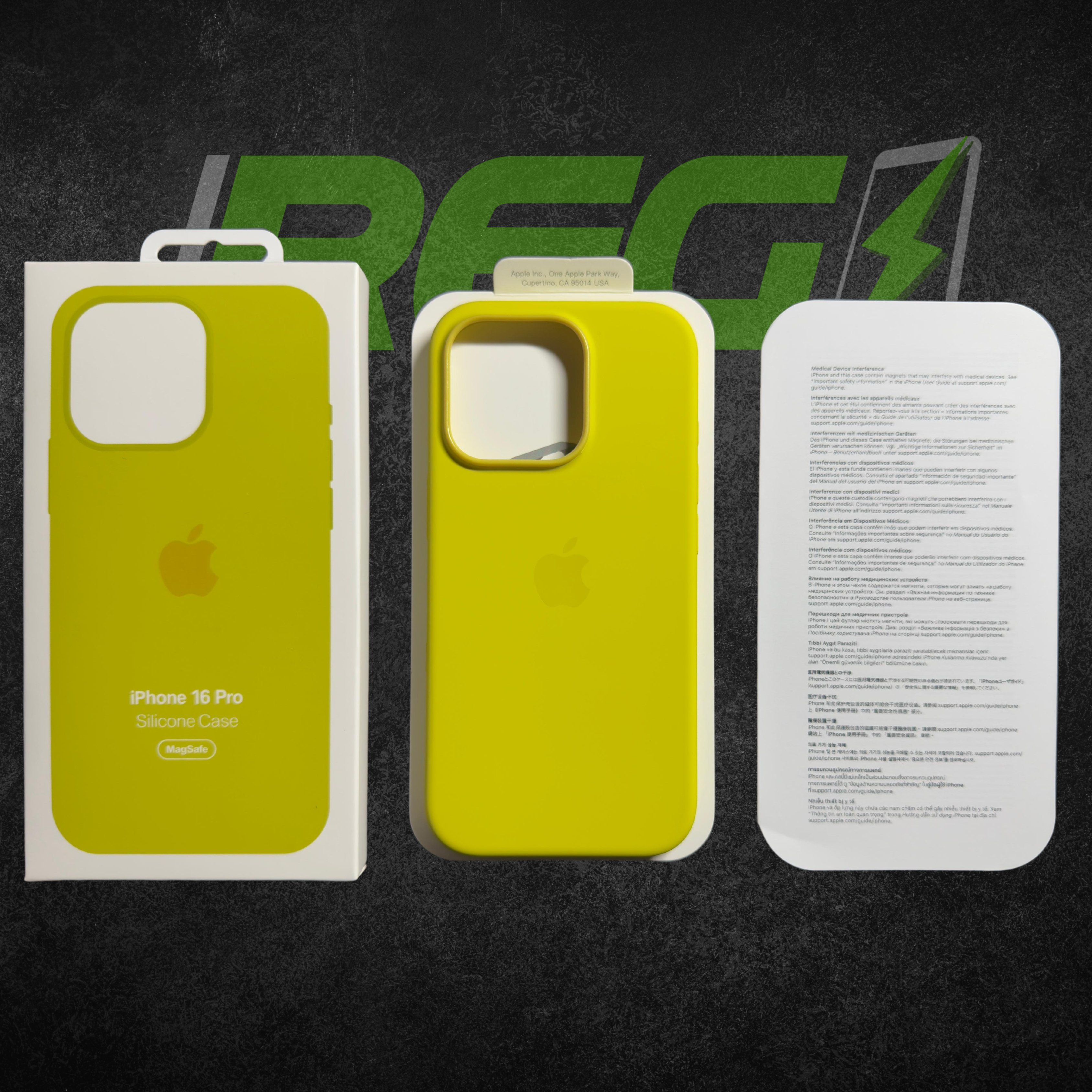 Silicone case iPhone 16 Pro