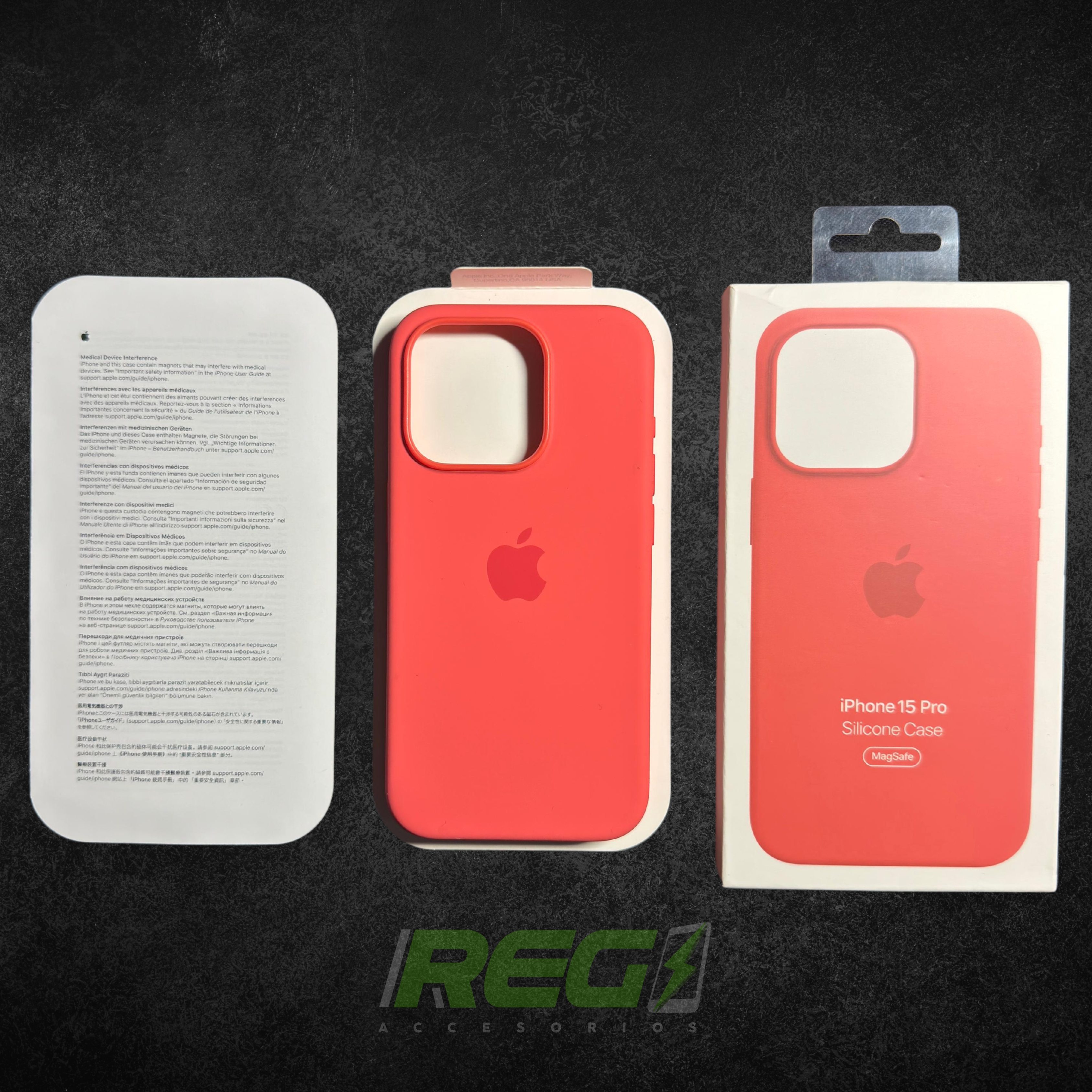 Silicone case iPhone 15 Pro
